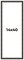 Panoramic Simple Silver Picture Frame - UV Acrylic, Foam Board Backing, Hanging Hardware